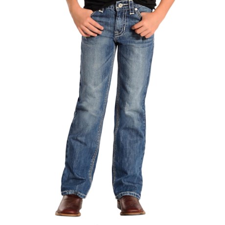 66%OFF ボーイのパンツ （リトルビッグ男の子用）ロックンロールカウボーイブーツカットジーンズ Rock and Roll Cowboy Bootcut Jeans (For Little and Big Boys)
